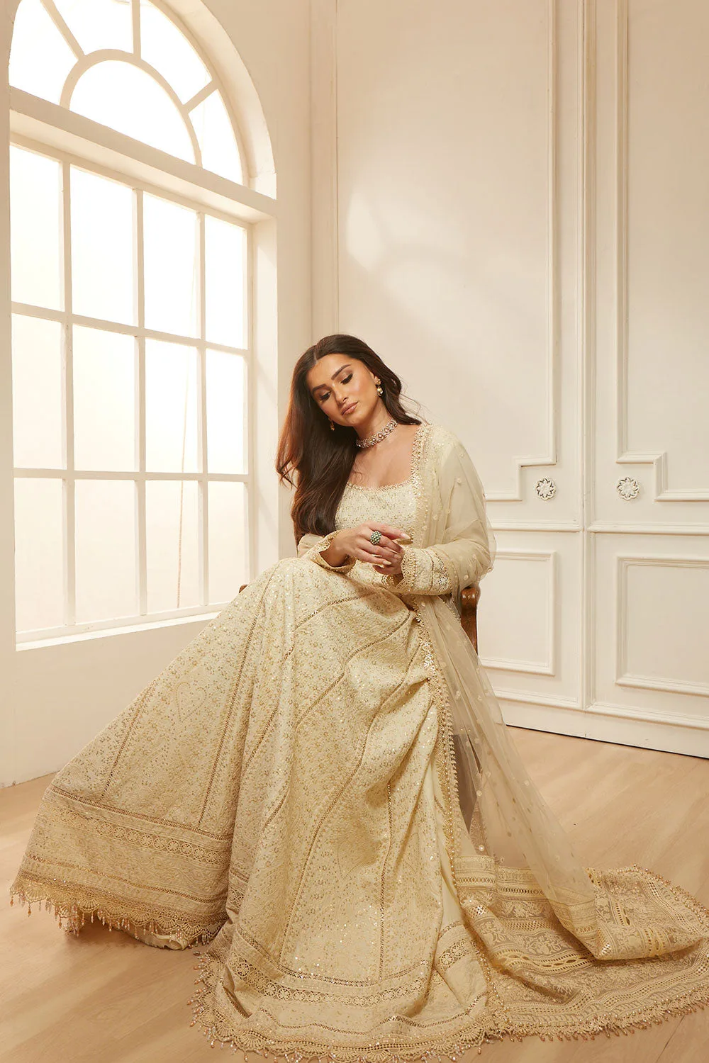 Design 1A Luxury Lawn Eid Edition 2026 Unstitched