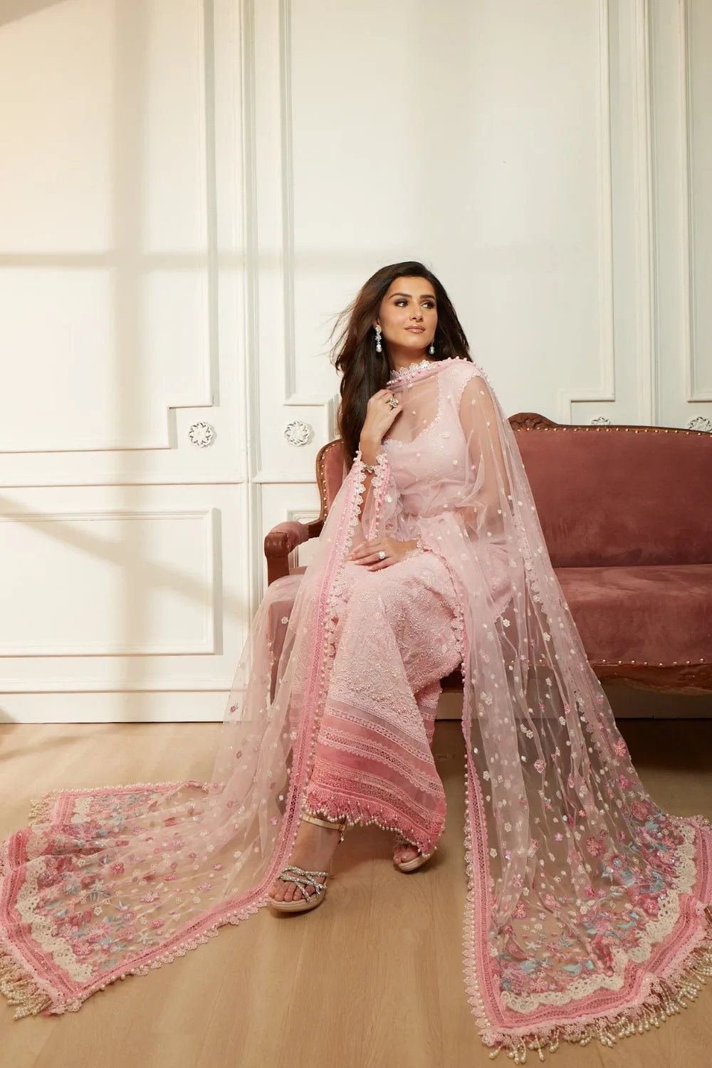 Design 7B Luxury Lawn Eid Edition 2026 Unstitched